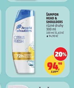 ŠAMPON HEAD & SHOULDERS