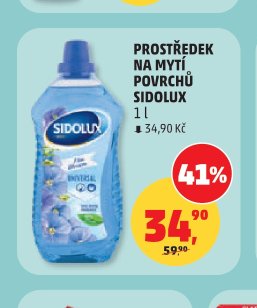PROSTŘEDEK NA MYTÍ POVRCHŮ SIDOLUX