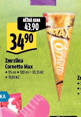 Zmrzlina Cornetto Max