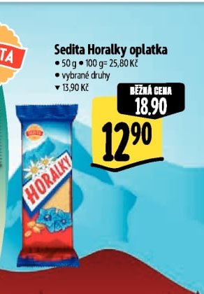 Sedita Horalky oplatka
