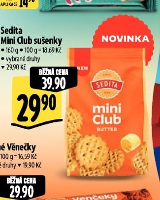 Sedita Mini Club sušenky
