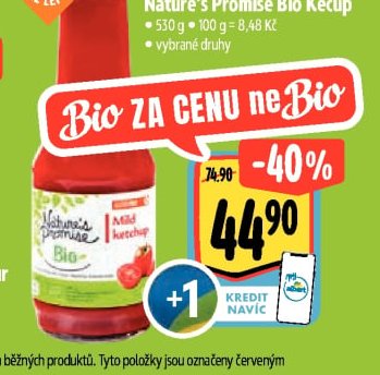 Nature's Promise Bio Kečup
