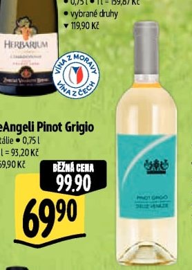 DeAngeli Pinot Grigio