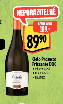 Cielo Prosecco Frizzante DOC