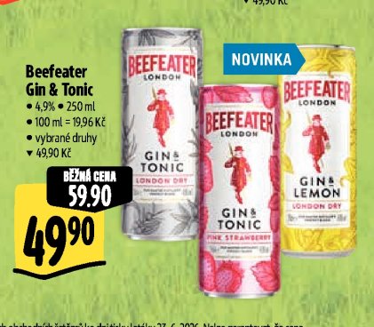 Beefeater Gin & Tonic