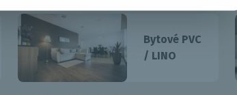 Bytové PVC / LINO