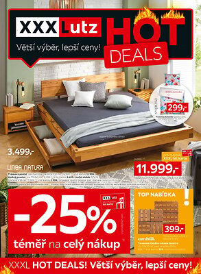 Leták XXXLutz XXXLutz leták - Hot Deals platný od 2026-06-22 do 2026-07-05