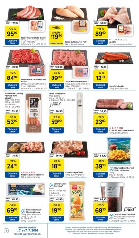 aktuální leták Tesco 1.7.2026-7.7.2026