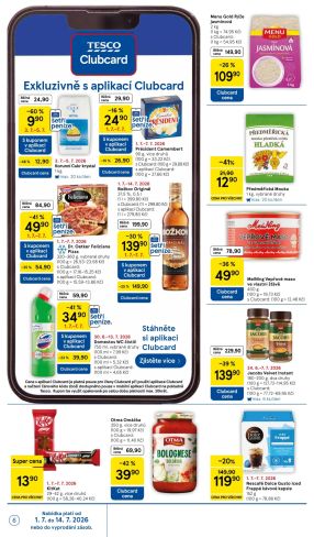 aktuální leták Tesco 1.7.2026-7.7.2026
