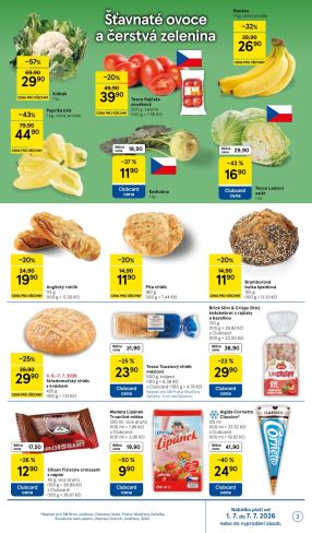 aktuální leták Tesco 1.7.2026-7.7.2026