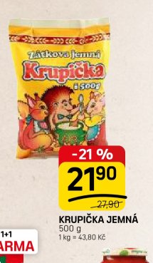 KRUPIČKA JEMNÁ - FLOP TOP aktualniletaky.eu