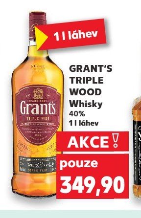 Grant's Triple Wood Whisky - Kaufland aktualniletaky.eu