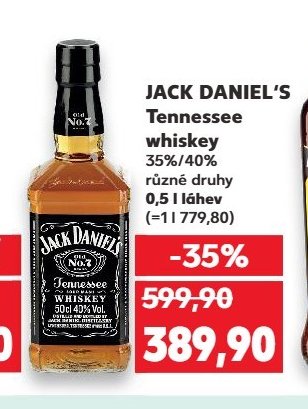 Jack Daniel's Tennessee Whiskey - Kaufland aktualniletaky.eu