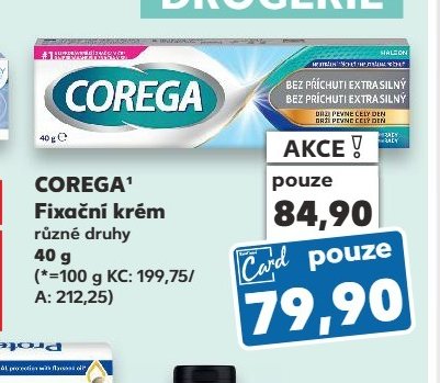 Corega Fixační krém - Kaufland aktualniletaky.eu