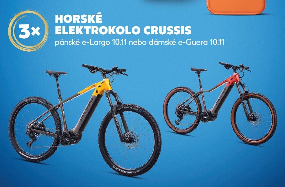 Horské elektrokolo Crussis (pánské e-Largo 10.11 nebo dámské e-Guera 10.11) - Kaufland aktualniletaky.eu