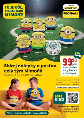aktuální leták BILLA 1.7.2026-7.7.2026