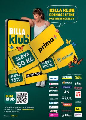 aktuální leták BILLA 1.7.2026-7.7.2026