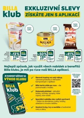 aktuální leták BILLA 1.7.2026-7.7.2026
