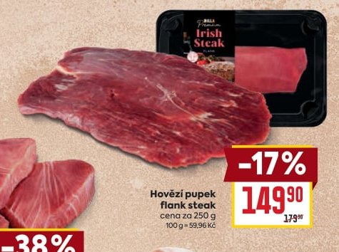Irish Steak - Hovězí pupek
