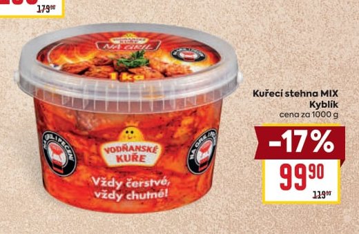 Kuřecí stehna MIX Kyblík