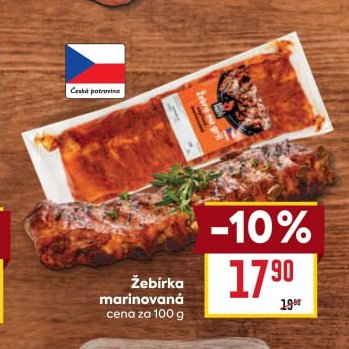 Žebírka marinovaná