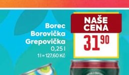 Borec Borovička Grepovička