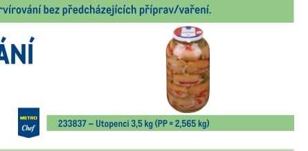 Utopenci 3,5 kg