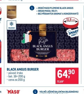 BLACK ANGUS BURGER