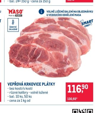 VEPŘOVÁ KRKOVICE PLÁTKY