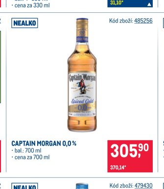 CAPTAIN MORGAN 0,0 %