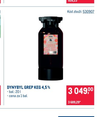 DYNYBYL GREP KEG 4,5 %