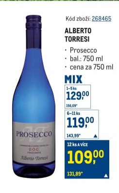 ALBERTO TORRESI Prosecco