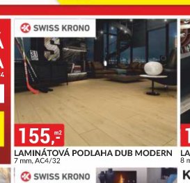 LAMINÁTOVÁ PODLAHA DUB MODERN