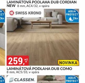 LAMINÁTOVÁ PODLAHA DUB COMO