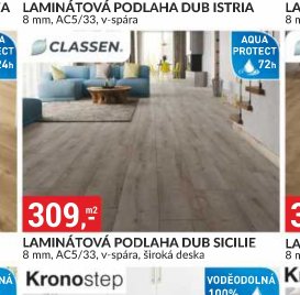 LAMINÁTOVÁ PODLAHA DUB SICILIE