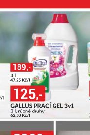 GALLUS PRACÍ GEL 3v1