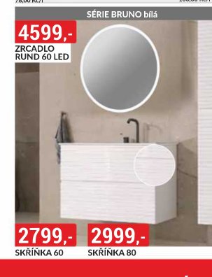 ZRCADLO RUND 60 LED