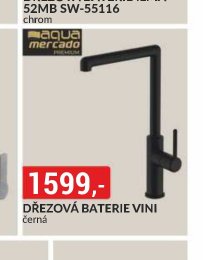 DŘEZOVÁ BATERIE VINI černá
