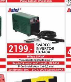 SVÁŘECÍ INVERTOR 10-140A