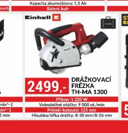 DRÁŽKOVACÍ FRÉZKA TH-MA 1300