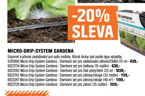 MICRO-DRIP-SYSTEM GARDENA