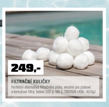 FILTRAČNÍ KULIČKY