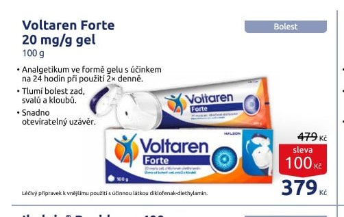 Voltaren Forte 20 mg/g gel 100 g