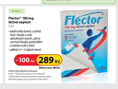 Flector 180 mg léčivá náplast 5 ks