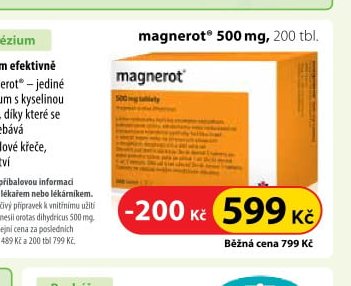 magnerot 500 mg 200 tbl.