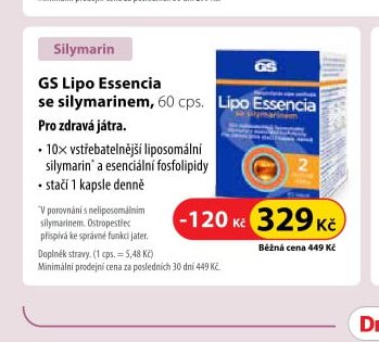 GS Lipo Essencia, 60 cps.