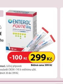 Enterol Forte 500 mg, 10 sáčků