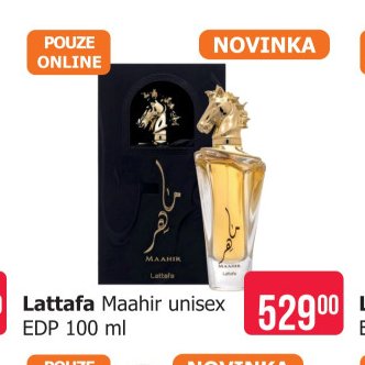 Lattafa Maahir unisex EDP 100 ml