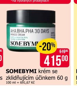 SOMEBYMI krém se zklidňujícím účinkem 60 g