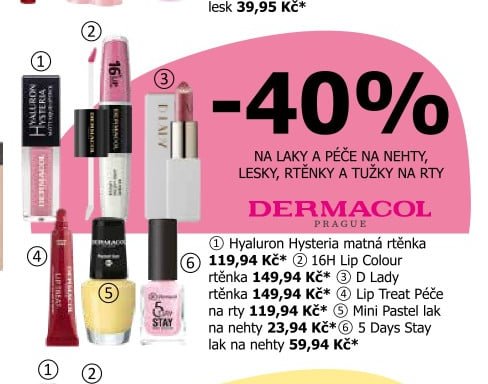 Dermacol Hyaluron Hysteria matná rtěnka